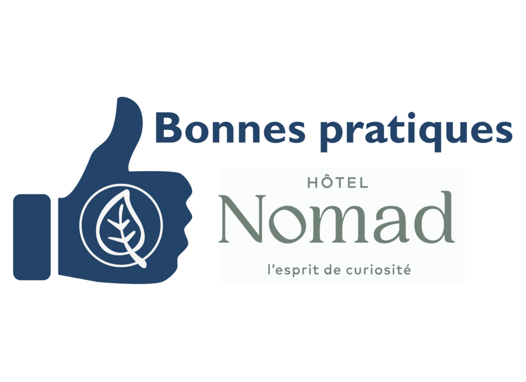 Bonnes pratiques logo Hôtel Nomad