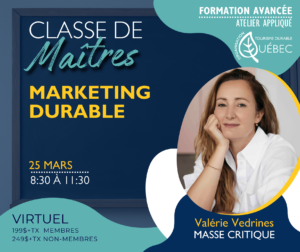 Formation marketing durable